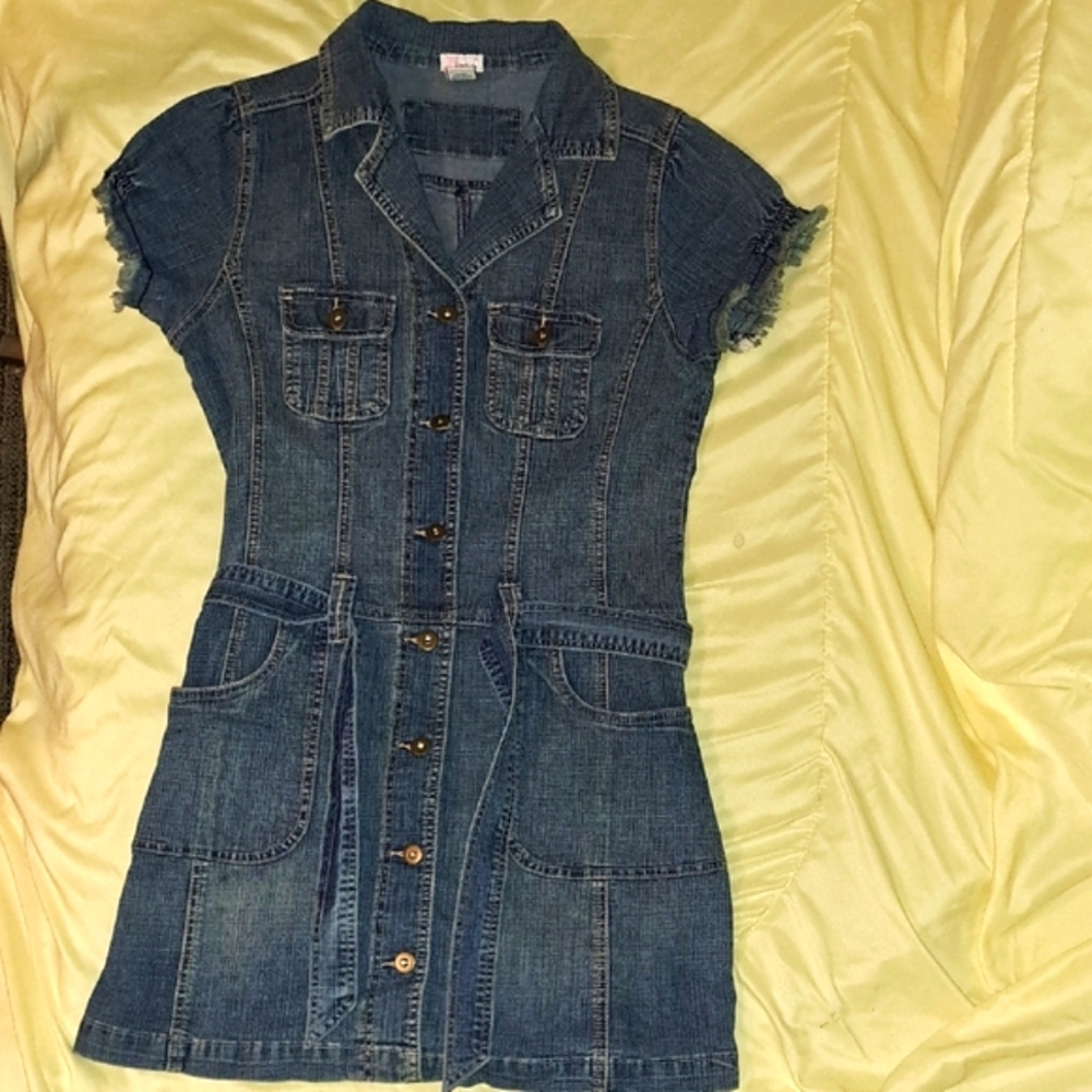 Lipstick Boutique Denim Short S Dress